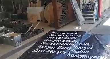 Erdoğan'a yazar kasa fırlatıldı!