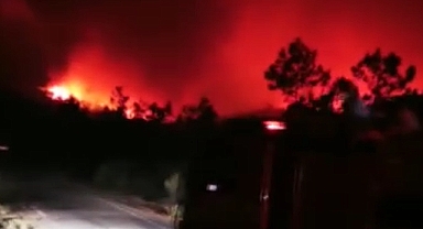 Marmaris yangını söndürülemedi
