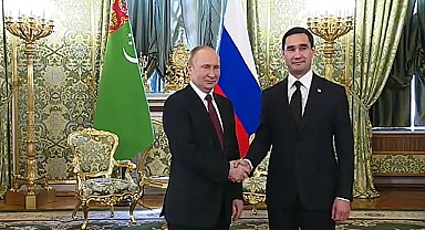 Serdar Berdimuhammedov'un ilk durağı Rusya oldu