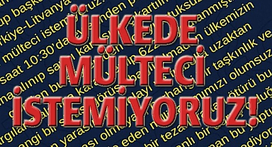 Mülteci istememek suç oldu!