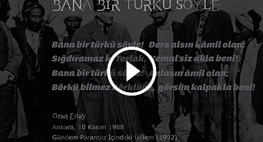 BANA BİR TÜRKÜ SÖYLE